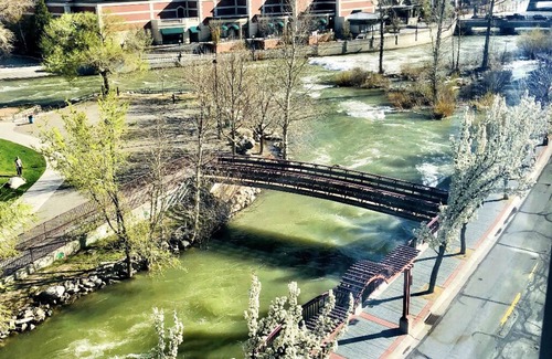 Downtown Reno House | Stunning Views On Riverwalk Wow Factor 1BR 2BA