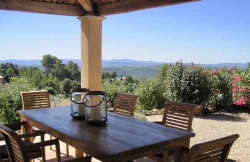 Tourtour Villa | Stunning Villa with 2 bedroom studio, heated pool, new deck & incredible views
