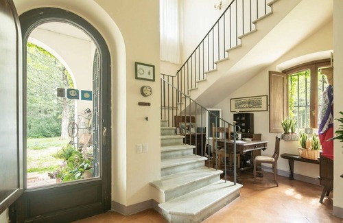 Montespertoli Villa | Stunning villa with A/C, private pool, WIFI, TV, patio and panoramic view, close to San Gimignano