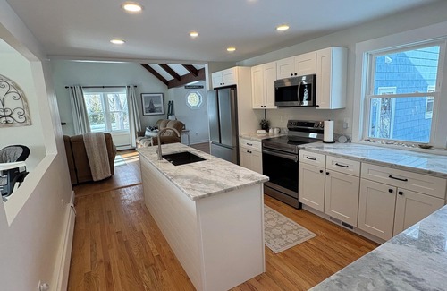 York Harbor House | Stunning York Beach Home Steps from York Harbor, shopping & More!