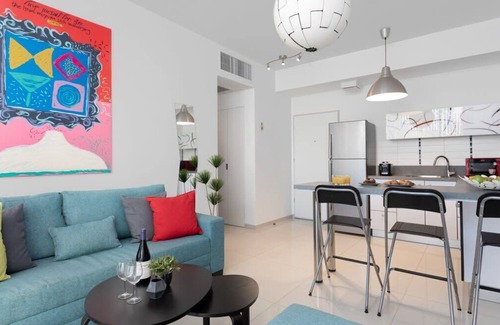 Tel Aviv Apartment | Stylish 1BR Flat for 4 PPL in Allenby by HolyGuest