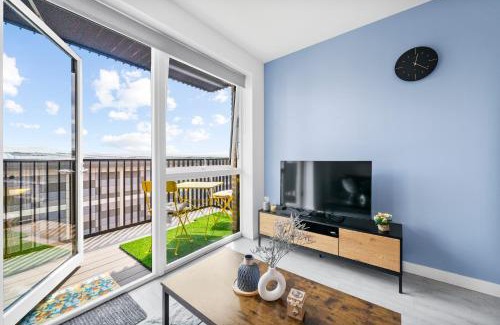 Botwell Apartment | Stylish 1BR Flat in Hayes 4 Guests-5 Min to Heathrow#20 Min to Central London