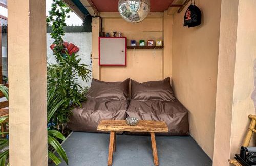 Sei Pinang Apartment | Stylish 1BR Mezzanine Loft with Shared Pool, Gym and Private Kitchen in Canggu