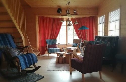 Maxmo Ski Chalet | Stylish 2 Bdr. cottage, with sauna and all the necessary commodities