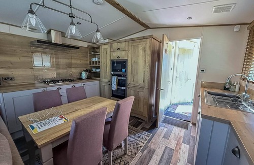 Great Yarmouth House | Stylish 6 berth caravan at California Cliffs with decking in Scratby ref 50056K