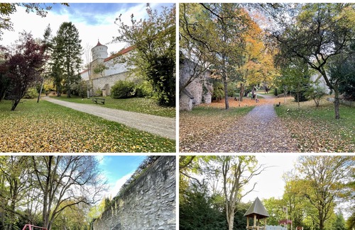 Noerdlingen Apartment | Stylish apartment with a king bed right by the historic city walls