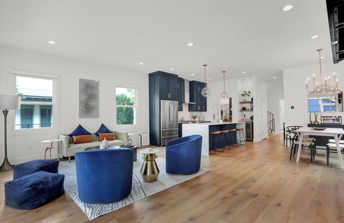 St. Joseph Historic Neighborhood House | Stylish Downtown Escape with Game Room and Office!