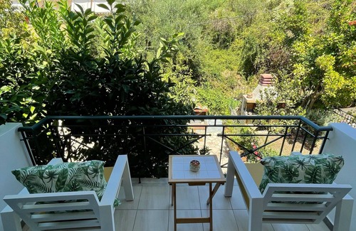 Loutsa House | Stylish duplex with a breathtaking view over the Ionian Sea