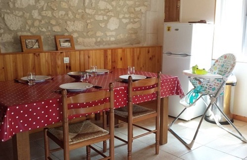 Bribaudon House | Stylish Family Friendly Gite, Village Location, with Shared Pool & Games Barn