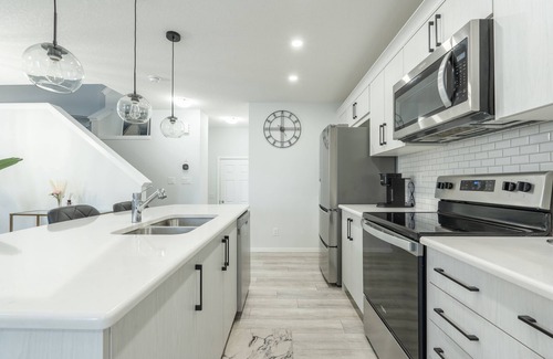 Southwest Calgary House | Stylish Getaway by the Park with 2-Car Garage