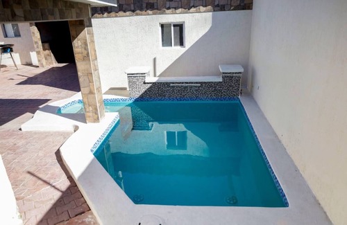 Oriente House | Stylish Getaway with Private Pool, Fire Pit & Xbox – Walk to the Beach!