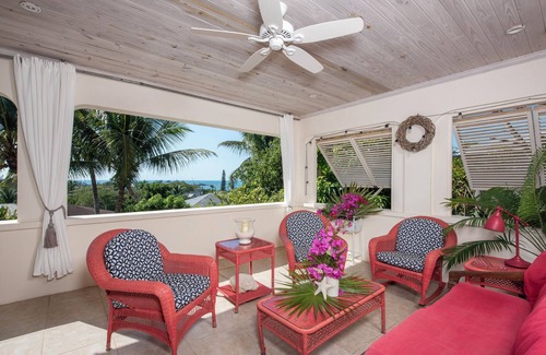 Nassau House | Stylish Home w/Sea & Sunset Views, Private Pool, Walk to Restaurants