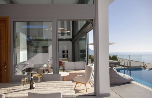 Sivota Villa | Stylish Luxury Villa Glass in Sivota with Stunning Seaviews