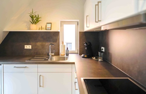 Coburg Apartment | Stylish, modern old building apartment in the city