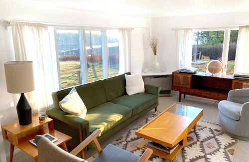 Birch Harbor Cottage | Stylish ocean-view home on Acadia's Schoodic Loop