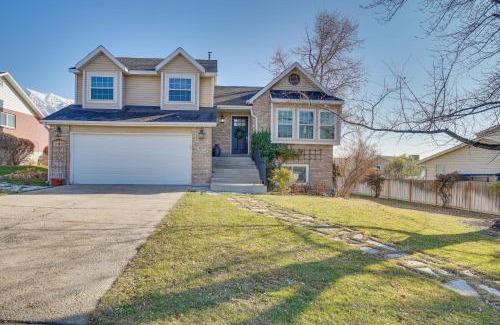Northridge House | Stylish Orem Retreat with Deck, Near BYU and UVU!