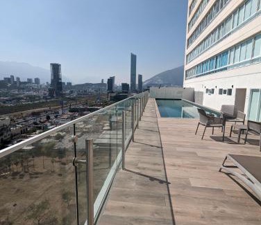 Monterrey Apartment | Stylish Panoramic Views City Loft