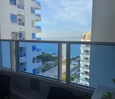 El Laguito Apartment | Stylish Studio with Sea View Balcony