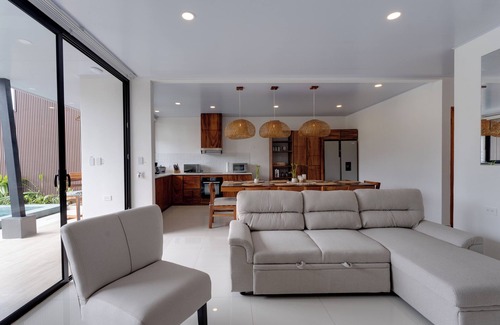 Arenal Hot Springs Villa | Stylish Volcano Villa w/Jacuzzi & Private Pool, volcano views, sun deck, WiFi
