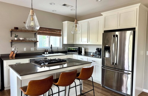 Paso Robles House | Stylish Wine Country Getaway: 2 Acres, Olive Trees & Sunset Views