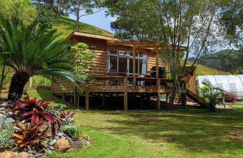 Taupo Bay Cabin | Sub tropical Retreat Paradise, access to Infra Red Sauna