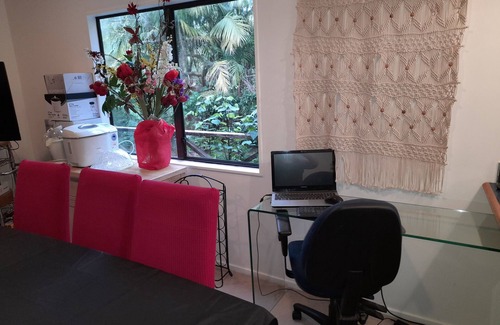 Waipapa House | Subtropical Hideaway: 1 acre Fenced gated property with caretaker studio 3 dogs