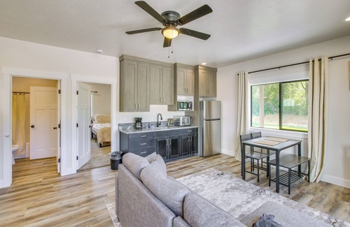 Preston Apartment | 'Sugar Creek Apartment' on Cub River: Shared Yard!