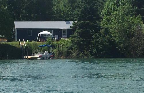 Sault Ste. Marie House | Sugar Island - Waterfront property with Pontoon boat!