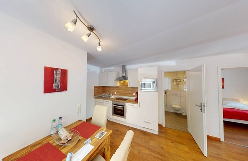 Bad Aibling Apartment | Suite 1 on the ground floor, 2 room apartment with terrace