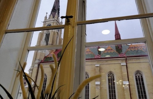 Novi Sad Apartment | Suite at the Central Square Overlooking Cathedral