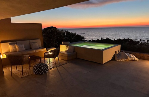 Costa Paradiso Villa | Suite Cristallo with sea view