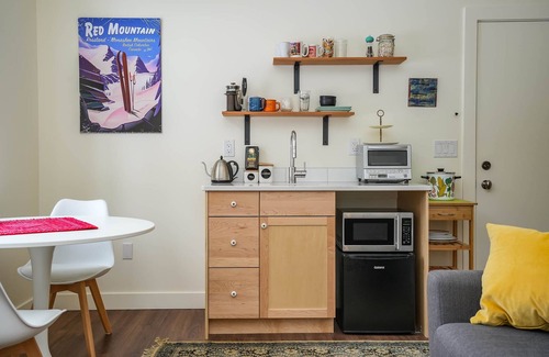 Rossland Apartment | Suite for two at Red Mountain Resort!