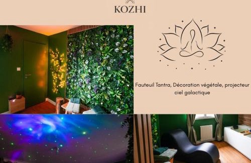 Plouay Apartment | Suite Kozhi - Spa privé, billard, fléchettes et ciné
