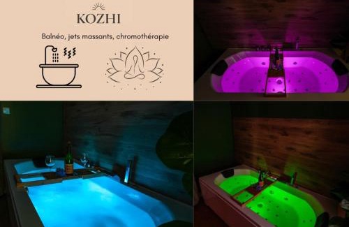 Plouay Apartment | Suite Kozhi - Spa privé, billard, fléchettes et ciné