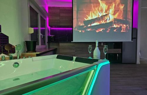 Differdange Apartment | Suite Spa, Jacuzzi & Sauna