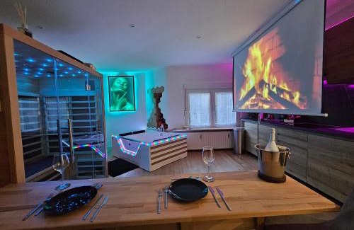 Differdange Apartment | Suite Spa, Jacuzzi & Sauna
