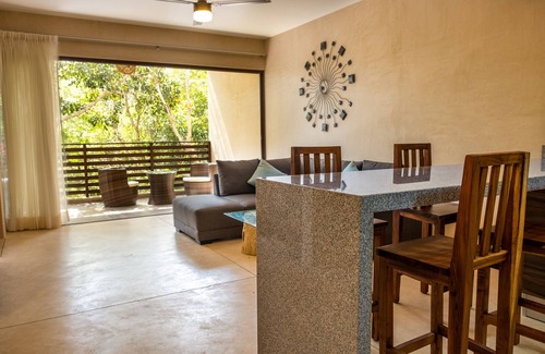 Zama Hotel | Suite with two bedrooms, fully equipped, terrace and overlooking the gardens