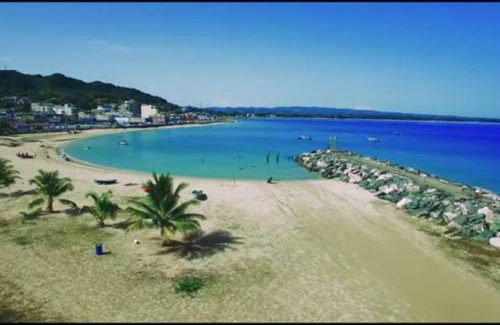 Aguadilla Pueblo Apartment | Summer all year! Oceanfront with Pool A/C