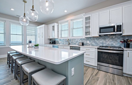 Surf Side Shores House | Summer at Summer Better Your Fort Morgan Beachfront Escape heated POOL by Prickett Properties