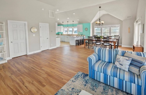 Wind Over Waves House | SUMMER SAVINGS - Semi-Soundfront Home w/Private Pool, Hot Tub, & Cmty Boat Ramp