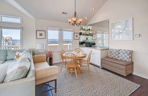 Wind Over Waves House | SUMMER SAVINGS Semi-Soundfront Dog Friendly w/Pool, Hot Tub, Game Rm, Boat Ramp