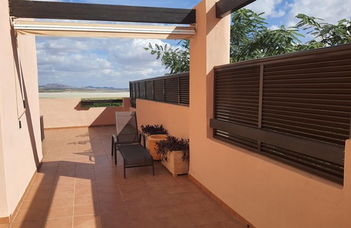 Alhama de Murcia Apartment | Sun Terrace - 5 Bed Apartment - Huge Terrace & Mountain Views with 24hr Security