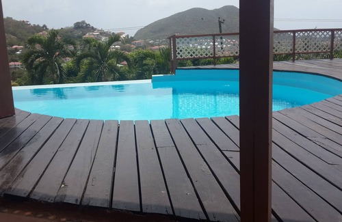 Bonne Terre House | Sun West Villa, Coyaba Grand - Sleeps 8 with Shared Pool and Caribbean View