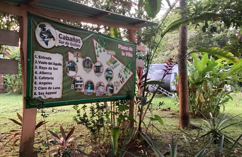 Tuxtla Chico Cabin | Sunbeam, two bedrooms, AA, Starlink, rustic pool, gardens, orchard.