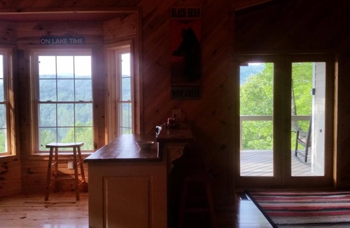 Robbinsville Cabin | Sundance Cottage-Panoramic Long-Range View, Lake Access, Wheelchair Accessible!