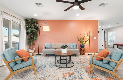 North Mountain House | Sunkist Southwest Getaway, a 4-bed/2-bath home in Phoenix's Moon Valley area
