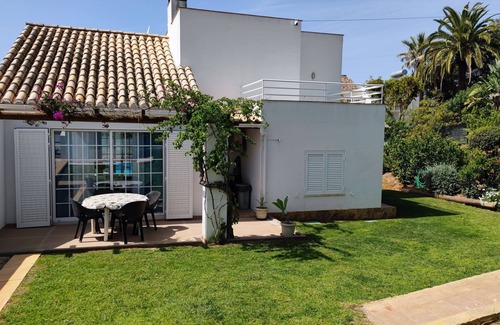 Guia Villa | Sunny 3 bedroom villa with private pool, enclosed garden, barbecue, park