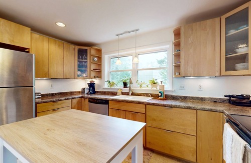 Bayville House | Sunny coastal retreat with deck, grill, beach, dock, & ocean access