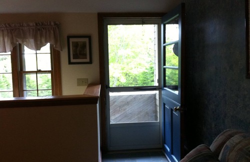Town Hill Apartment | Sunny , cozy 1-bedroom, wooded, private, central Island location, close to ocean