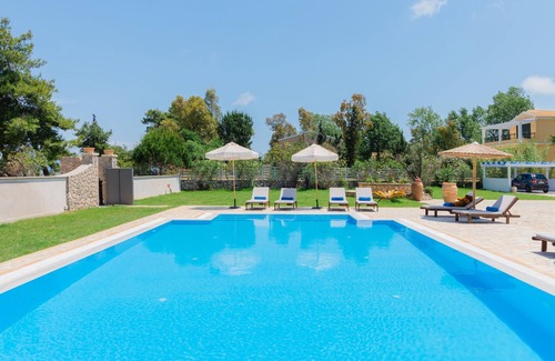 Molos Villa | SUNRISE BEACH - YOUR DREAM SEASIDE VILLA, DIRECT ACCESS ONTO QUIET SANDY BEACH